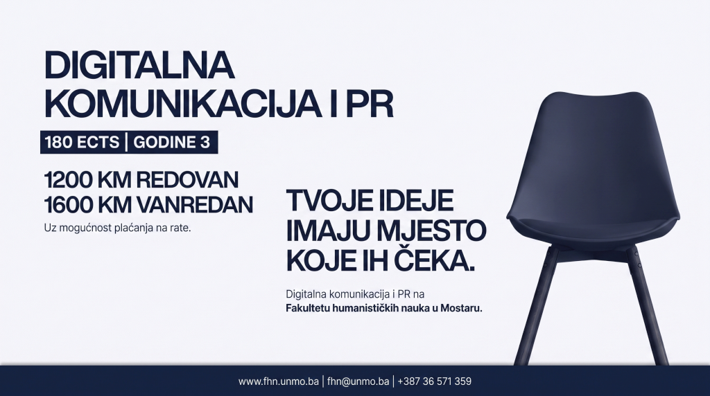 Studij Digitalne komunikacije i PR